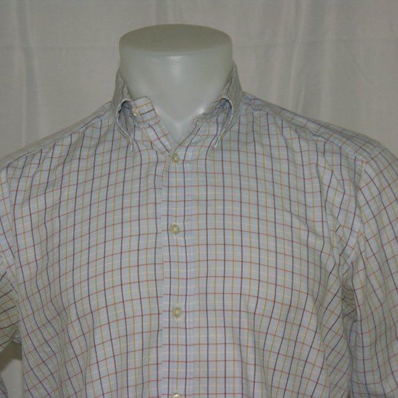 Etro Blue Plaid OCBD Size 40 Neck Size 15 - Picture 3 of 8